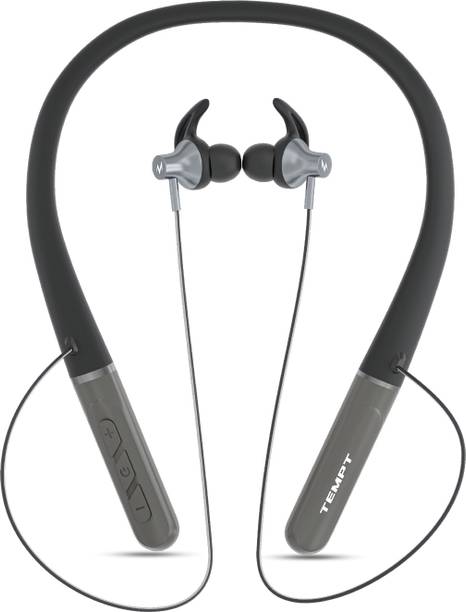 TEMPT Spirit Wireless Bluetooth Neckband with OxyAcoustics Technology, Gaming Mode Bluetooth Gaming