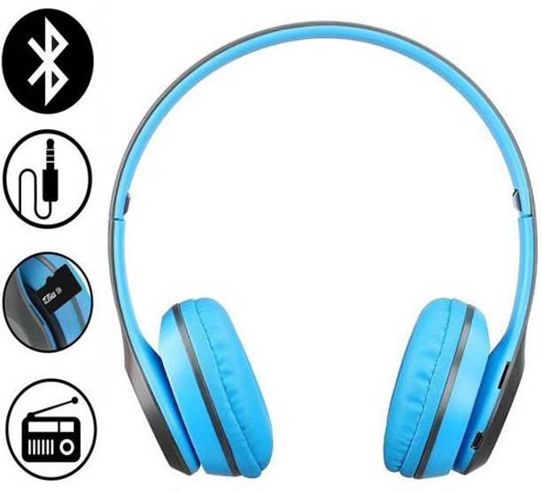 Techobucks Best Buy Sports Headphone with Mic SD Card Slot 6 Hour Battery Backup Bluetooth
