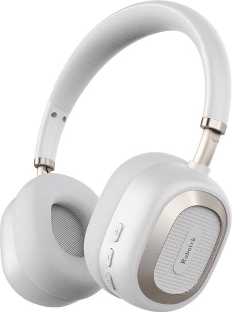 Robotek Groovify Bluetooth Headphones, Powerful Bass Stereo Sound, 15 Hrs Playback time Bluetooth