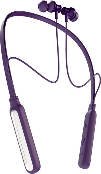 XEWISS XS-47 Amplify - 48 Hour Playtime Bluetooth Headphone Neckband Earphone (PUR3) Bluetooth Gaming