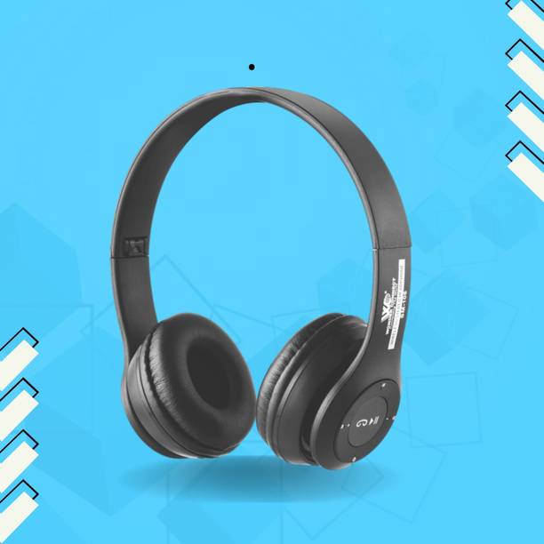 Clairbell Wireless Headphones Bluetooth 5.0 Over Ear Headphone With Foldable Headset WT186 Bluetooth