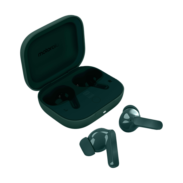 MOTOROLA Moto Buds Bass |Hi-Res Audio & LDAC | 12.4mm drivers |50dB True ANC | 6 Mic Bluetooth