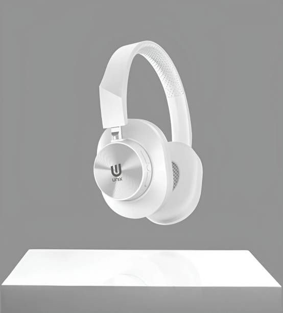 Unix Mellow Wireless Headphones I 36 Hrs PlaytimeI 40MM Drivers I Adjustable Headband Bluetooth