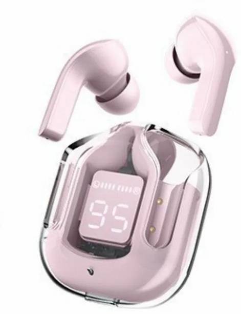 WORFOX Hi-Fi Stereo Wireless Bluetooth Earbuds with LED Display, Touch Control Gaming Bluetooth Gaming