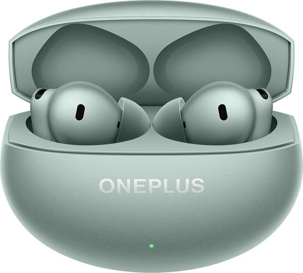 OnePlus Buds 4 55dB ANC, 45 hrs Playback, Dual Drivers with Dual DACs, 3D Audio Bluetooth