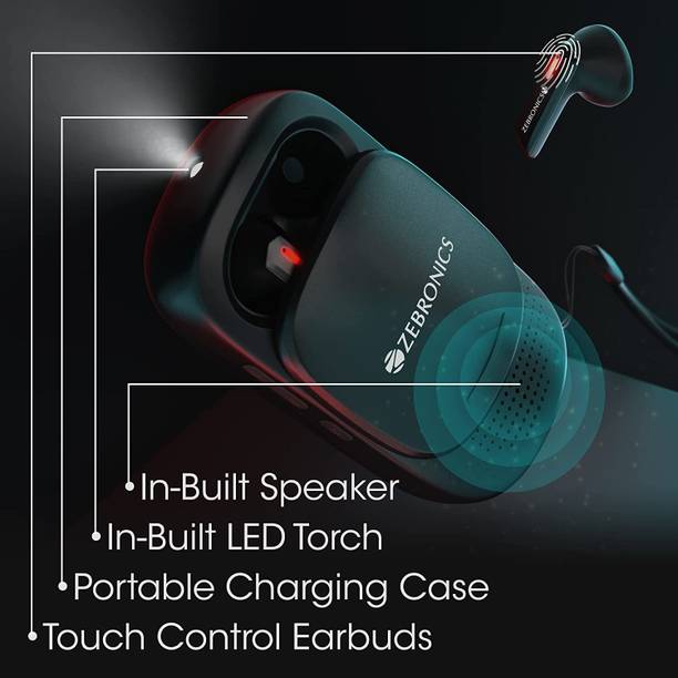 ZEBRONICS Sound Bomb X1 – Black Bluetooth Headset