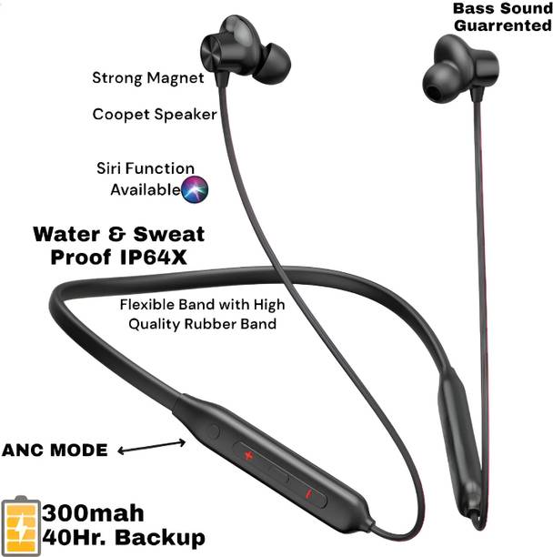 jinzs Z2-Bullets-48Hr Playtime Headphone Neckband F7 Bluetooth