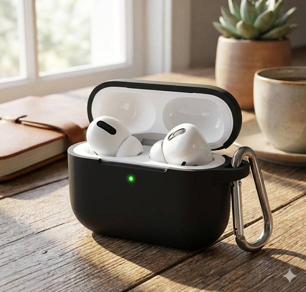 Niklakk Wireless Compact TWS White Bluetooth Earbuds With Cover (BLK-CASE-WHITE_7) Bluetooth