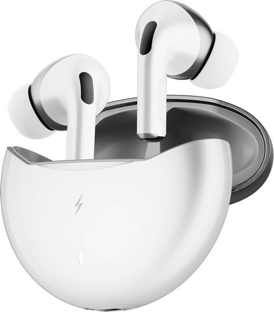 Fire-Boltt Aero Pro TWS Earbuds, Custom EQ Profiles, 50H Battery, Quad Mic ENC, BT 5.4 Bluetooth