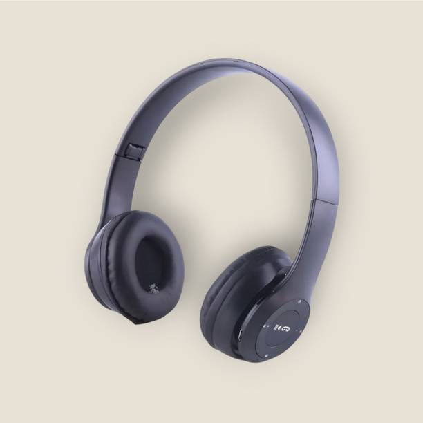 house of common Superior Battery Efficiency Headphones with Mic & High-Fidelity_GM Bluetooth & Wired