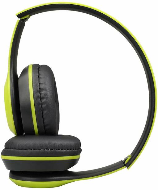 RECTITUDE Superior Sound Effect P47 Bluetooth Headphone Wireless With Fm Radio & Aux Input Bluetooth & Wired