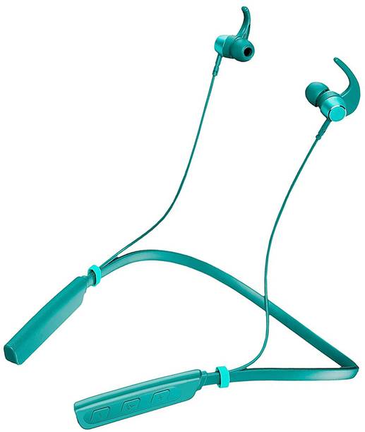 IZWI Sport Neckband w/Mic Cordless Noise Earphones 24Hrs Playtime for Gym Running Bluetooth