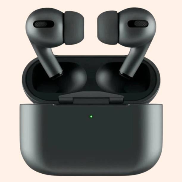 Three Guys BLACK AERIPODS Pro 25H Play Type-C Fas Charge wornder-2313 Bluetooth Bluetooth