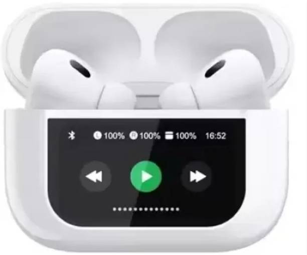 FlipHub Airpod Pro compatible apple airpods Touch Dispaly with Noise Cancellation Bluetooth Gaming