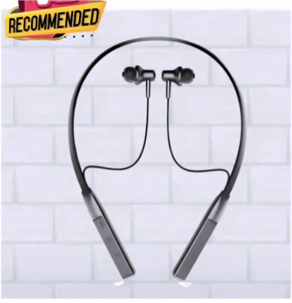 house of common 200mAh Wireless Audio Neckband Magnetic Design 250-Hour Standby_QG Bluetooth & Wired