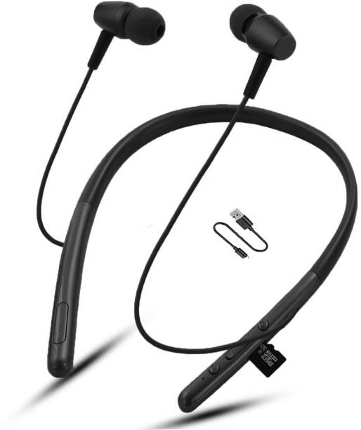 Rueqn Bullets Wireless Z Bass Edition Neckband headphone with 48 hr playtime Bluetooth Gaming Headset