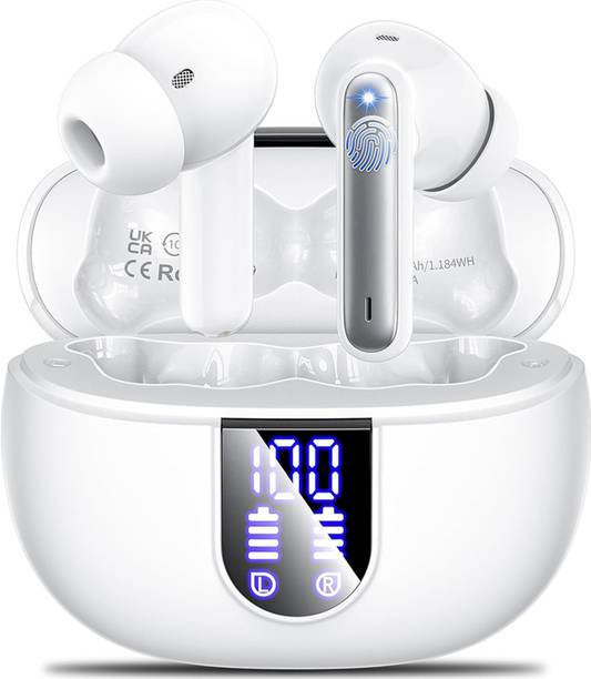 BjOrk YO-TWS Earbuds 100 HRS Playback, 4 Mics ENx Technology & ASAP Charge-58 Bluetooth Gaming