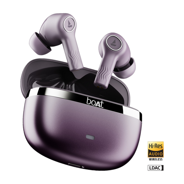 boAt Nirvana ION ANC Pro w/ Hi-Res Audio with LDAC, ANC, 120 HRS Playback, MultiPoint Bluetooth