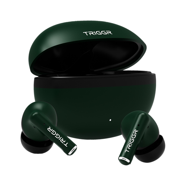 TRIGGR Ultrabuds N5 with Latest BT v6.0, 40Hr Playtime, 13mm Dynamic Drivers, Rich Bass Bluetooth