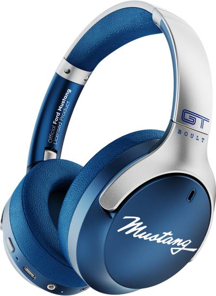 Boult Mustang Q 70Hrs Battery, ENC Mic, 40mm Bass Boosted Drivers, 4 EQ Modes, 5.4v Bluetooth & Wired