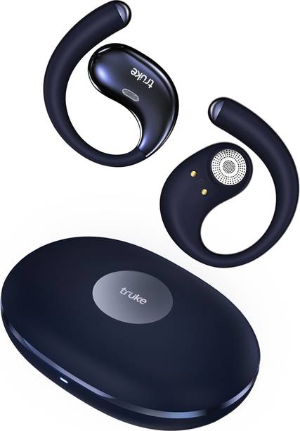 truke ResonanceX OWS w/ 70H Playtime, 24-bit Spatial Audio, 16mm Drivers, Dual Pairing Bluetooth
