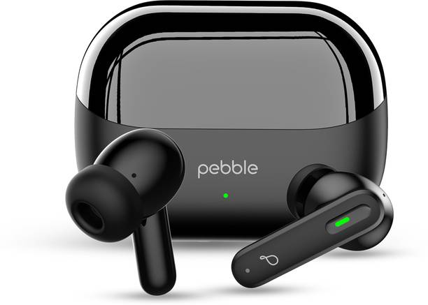 Pebble BlissBuds Ace Deep Bass Clear Sound, ANC, ENC with Quad Mic, Low latency Mode Bluetooth