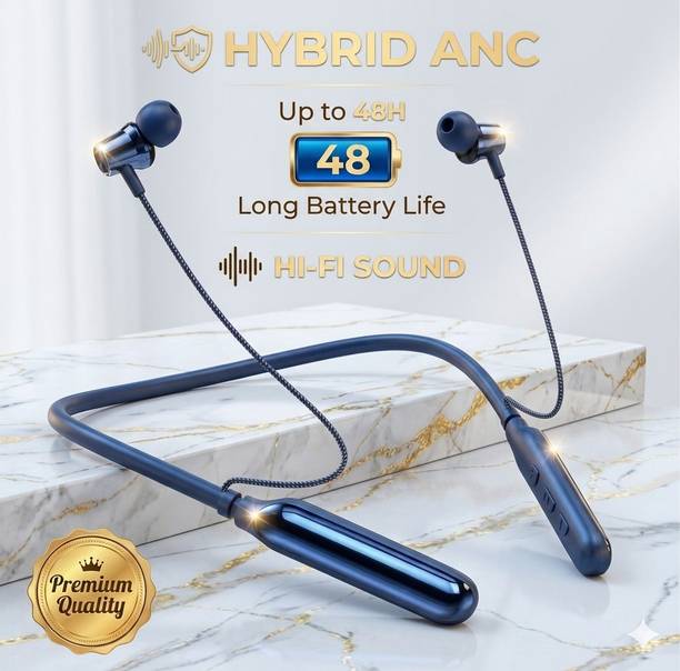 ROKAVO Onebuds AUDIO NB-50 Pro Bullets Z2 Wireless ANC Earphones with 45dB Blutooth Bluetooth