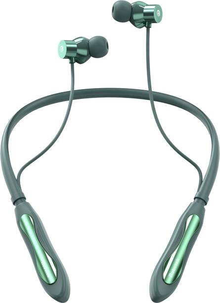 Robotek Primo Neckband Wireless | 70 Hrs Playback time | Type C for Fast Charging Bluetooth