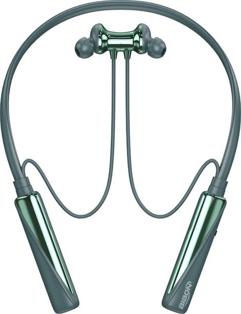 BiBon Elephant - MAGNETIC POWER OFF/ON 50Hr Playtime Headphone Neckband-3 Bluetooth