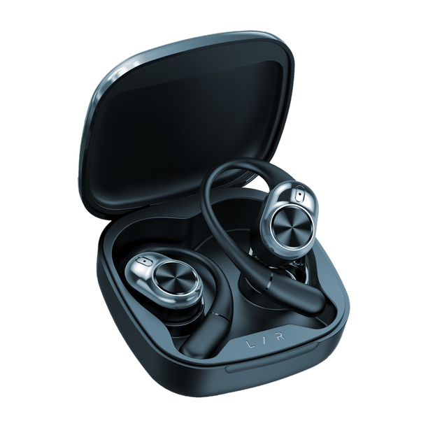 truke Buds Infinity OWS w/ 70H Playtime, 16mm Speakers, Dual Pairing, 4Mic ENC, BT 5.4 Bluetooth