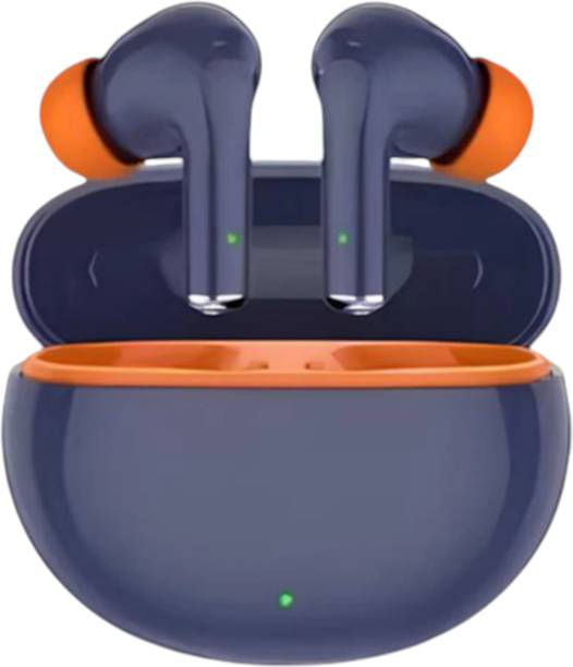ROKAVO Wireless in Ear Earbuds Super Bass Quad Mic,Nois...
