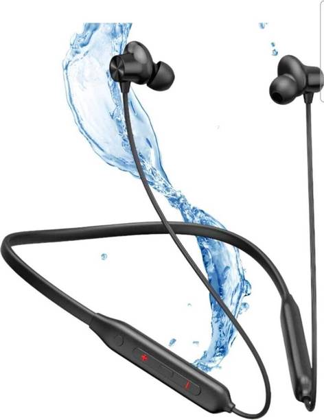 OLYWIN Wieless Neckband bluetooth one pulsh Bluetooth & Wired without Mic product image