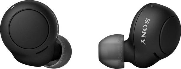 SONY WF-C500/BZ Bluetooth (Black, True Wireless)