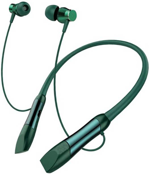 IZWI 80 Hours Playtime & Sport,Gym Neckband with Perfect Sound Quality Neckband Bluetooth