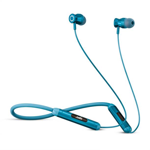 Boom NB30 Flash Series Neckband 60Hrs Playtime, Dual Pairing, Type C, Stereo Sound Bluetooth