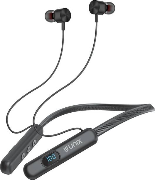 Unix Retro ENC with 450 Hr Playtime, Magnetic On & Off |5 Voice Changing Functin Bluetooth