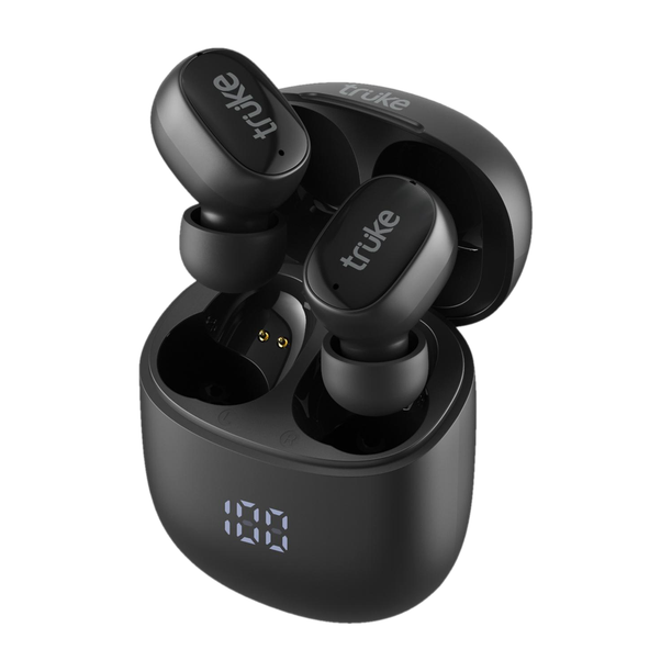 truke Buds F1 with 38H Playtime, ENC, Instant Pairing, Gaming MODE, AAC codec Bluetooth