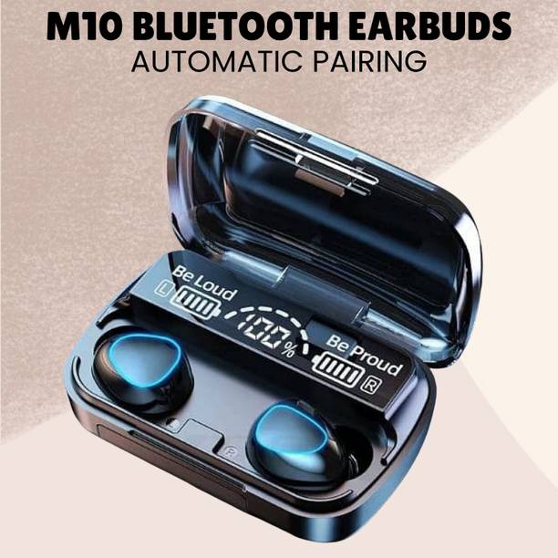 GUGGU M10 Wireless (Earbuds) Power Bank LED Display with Deep Bass Stereo Sound S258 Bluetooth