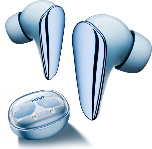 Mivi Duopods I7, 55Hrs PT, HD Call, Fast Charging, 3D Sound, AAC Audio Quality, 5.3v Bluetooth