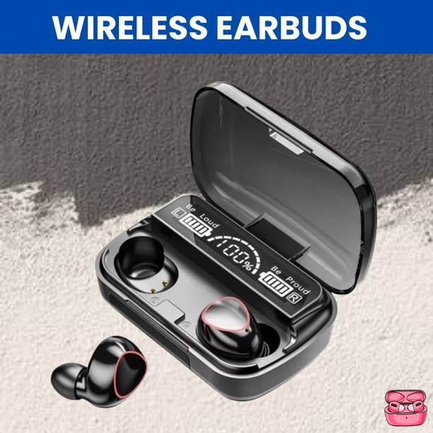 GUGGU M10 Bluetooth Wireless Earbuds LED Display and Touch Control HeadphonesX173 Bluetooth