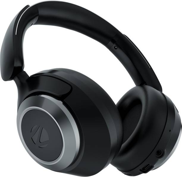 ZEBRONICS Duke Pro (WHP-13), 50Hr Backup, ANC & ENC,App Support,3EQ Modes,BT v6.0,Foldable Bluetooth