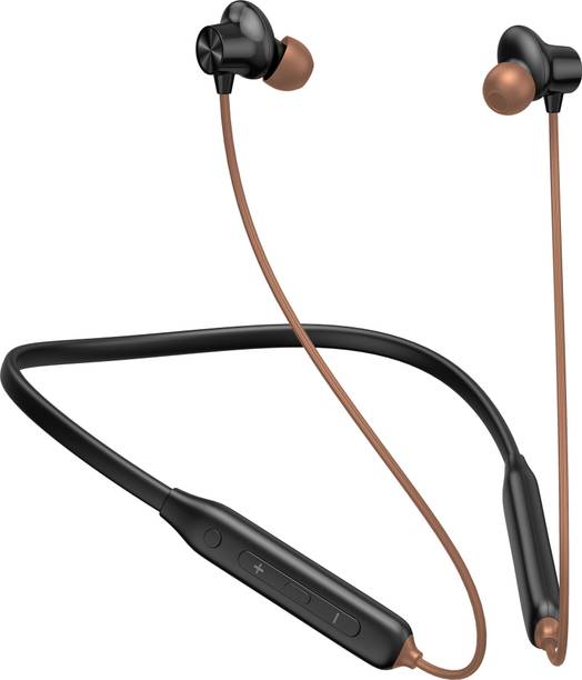 DUJE Bulles C2 - MAGNETIC POWER OFF/ON 48Hr Playtime Headphone Neckband (BR) Bluetooth