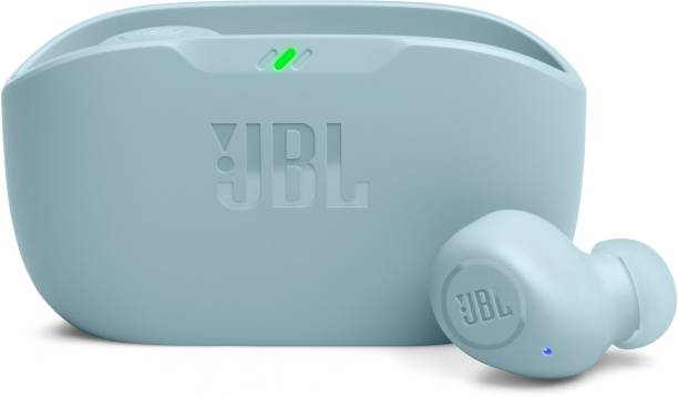 JBL Wave Buds TWS, 32Hr Playtime, IP54, Smart Ambient & TalkThru Mode, JBL App, Bluetooth Headset