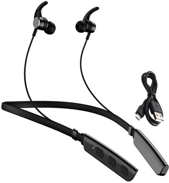 FITRIC Upgraded Latest Wireless Stylish Neckband With Deep Bass Bluetooth