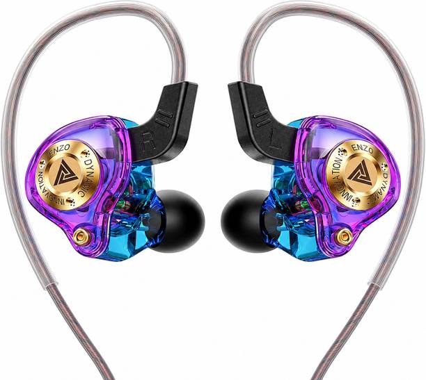 fire turtle Wired Gaming IEM Earphones with 11mm Dynamic Driver, Hi-Fi Bass Sound & Mic Wired Gaming