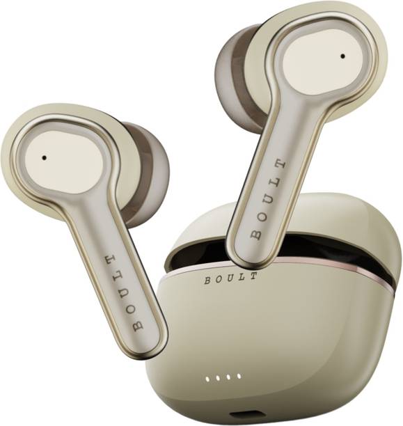Boult Z40 Ultra 32dB ANC, Dual Device Pairing, 100H Battery, 4 Mic ENC, Rubber Finish Bluetooth Headset