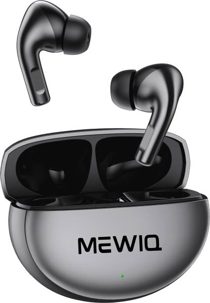 Mewiq Nord Buds 4 with AI ENC, 12.4mm Driver, 52hr Playback, IP55 & 45ms Low Latency-4 Bluetooth