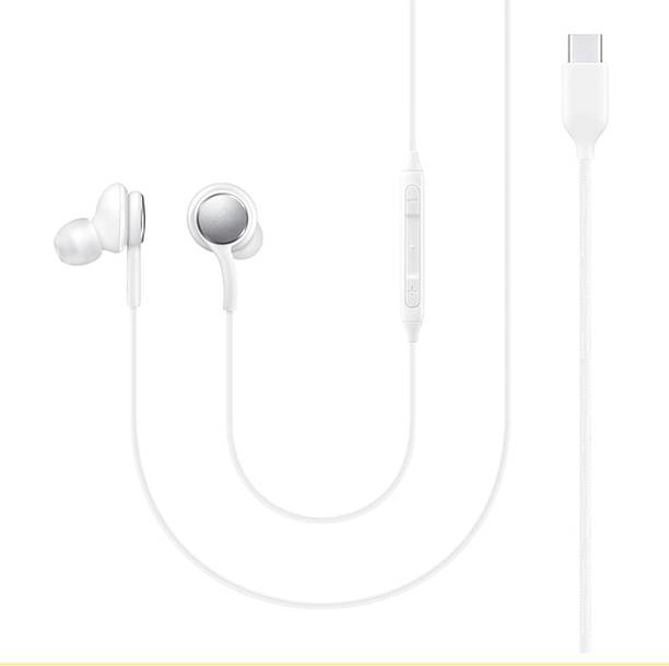 qoviq original Type C Wired Earphones for AKG With In-Built Microphone & Soft Ear Fit Wired