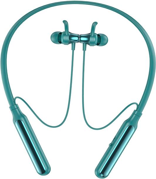 XVEP POWER FULL BASS 36Hr PlayTime Mic Neckband Wireless Headphones Earphones-A6 Bluetooth Gaming
