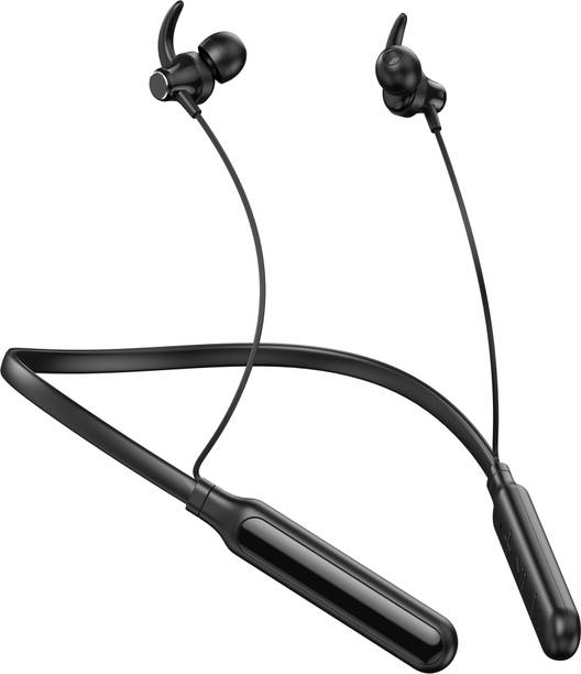 Ridamic - 48 Hour Headphone Neckband Earphone (Black) Bluetooth Gaming